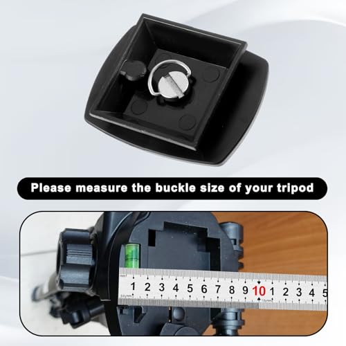 3 PCS Universal Tripod Quick Release Plate 43x43mm, Camera Quick Release Plate Tripod Camera Mount Plates Cameras Mounting Adapter for Tripods and Cameras Tripods Mount for Efficient Photography