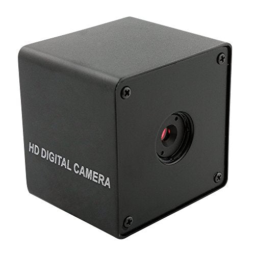 ELP 5mp Autofocus Fisheye Wide Angle USB Camera Module with Metal Case OV5640 Mini UVC USB2.0 Lightburn Camera Laser Engraver Webcam,9.9ft/3m Cable for Computer, Raspberry Pi, PC, Laptop, Jetson Nano - color: 170 Degree, style: USB Camera