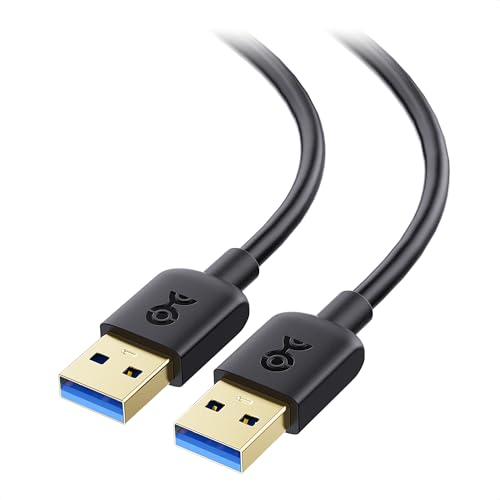 Cable Matters 5Gbps Long USB 3.0 Cable - 15ft, Male to Male USBA to USBA Cable, USB Cord, Black - color: Black, size: 15 Feet