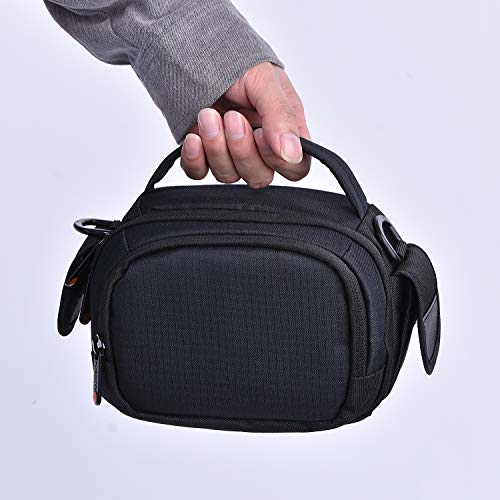 FOSOTO Camcorder Cases Bag Compatible Canon VIXIA HF Panasonic Video Camera | for Canon VIXIA HF R800 R700,Sony HDR-CX405 CX675 CX670 SR12 FDRAX53,Panasonic HC-V770 HC-V180 HD