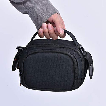 FOSOTO Camcorder Cases Bag Compatible Canon VIXIA HF Panasonic Video Camera | for Canon VIXIA HF R800 R700,Sony HDR-CX405 CX675 CX670 SR12 FDRAX53,Panasonic HC-V770 HC-V180 HD