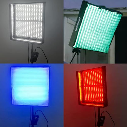 Aputure Amaran F22C RGBWW Flexible Led Video Light 2500K~7500K,200W Output LED Panel Light,15 Lighting FX with Honeycomb Grid Soft Box,Support App Control for Photo Studio Photography Lighting