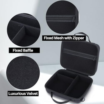Lebakort Storage Case Compatible with Canon EOS Rebel T7 / T7i / R100 / R50 / R5 / R6 Mark II / R7 / R8 / 90D / 5D Mark IV Camera