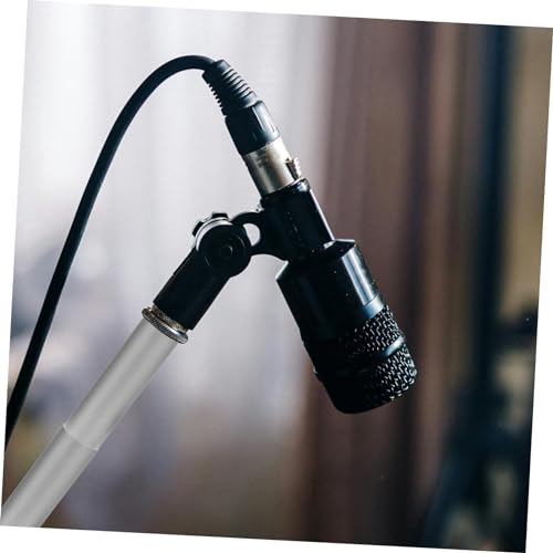 Levemolo 5/8in to 3/8in Microphone Stand Extension Tube Kit Adapter for Desk Arm Stands Live Streaming Recording Accessories