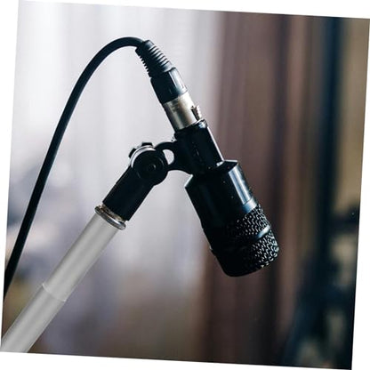 Levemolo 5/8in to 3/8in Microphone Stand Extension Tube Kit Adapter for Desk Arm Stands Live Streaming Recording Accessories