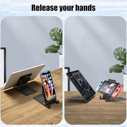USB Tablet Phone Cooling Stand, Quiet Fan with Stable Folding Bracket Cooling Support for Electronic Devices Stable Base - color: Black