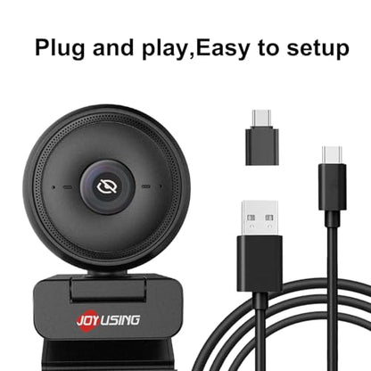 JOYUSING Flip600R 4K Webcam for PC - Ultra 4K HD Webcam with Tripod, PDAF Autofocus, Noise-Cancelling Mics, 79° FOV, Auto Light Correction, Privacy Cover, Streaming Camera for Gaming/Beauty