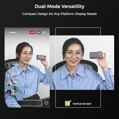 NearStream 4K Webcam for Streaming - Noise Canceling Mic, 45°-95°Adjustable FOV, Auto Focus, AI Framing, Software Control, Plug&Play, Works with Zoom/Teams/Skype/Google Meet - style: 4K@30FPS,1080P@60FPS