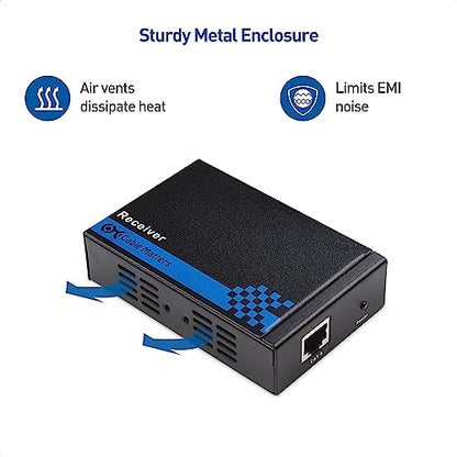 Cable Matters Receiver Box for Wall Mount HDMI Extender with TCP/IP - Up to 300 Feet, 1080P, 1-to-Many Setup (Model: 103002R), Compatible with Model: 103002 - style: Additional Receiver