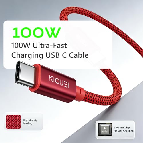 USB-C to USB-C Tethering Cable 10FT (3m), Right Angle Photography Cord, 20Gbps Fast Transfer, 4K@60Hz, PD Power Delivery, Compatible with Sony/Canon/Nikon, MacBooks, Cameras & Computers - size: 10FT (3m)