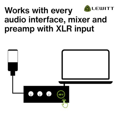 LEWITT LCT440PURE Large Diaphragm Condenser Mic