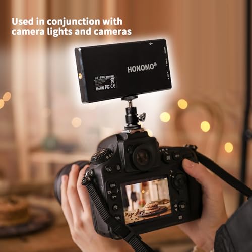 Camera Cold Shoe Mount 1/4", 360 Degree Swivel Mini Ball Head with 1/4 inch, Suitable for Cameras, Camcorders, Smartphones, Tripods, LED Selfie Light, Ring Lights, GoPro, and Flashlights