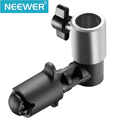 NEEWER 3 Pack Reflector Holder Backdrop Clamp, Sturdy Aluminum Alloy Photography Reflector Disc Holding Positioning Clamp Mount Adapter for Light Stand with 5/8" Stud, RF-NA-2 - style: 3 Pack