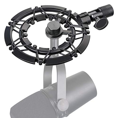 MV7 Shock Mount Reduces Vibration Noise Matching Mic Boom Arm Stand, Compatible for Shure MV7 Mic by YOUSHARES - color: Shure MV7 Shock Mount