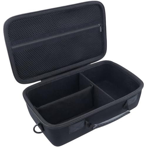 khanka Camera Case for Canon EOS Rebel R6V/T7/T100/T6/R50/R100/R5/R7/R8/R6 Mark II/SL3 DSLR Camera,Travel Protective Carrying Case for Canon EOS Rebel Camera and 18-55mm/18-45mm Lens(Case Only) - color: Black