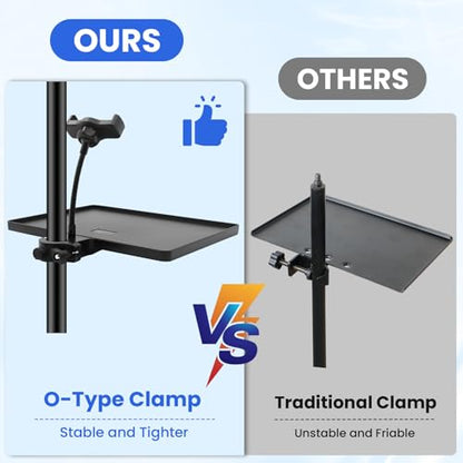 Sound Card Clip On Tray, Microphone Stand Tray (270 * 205mm) - size: 270*205mm