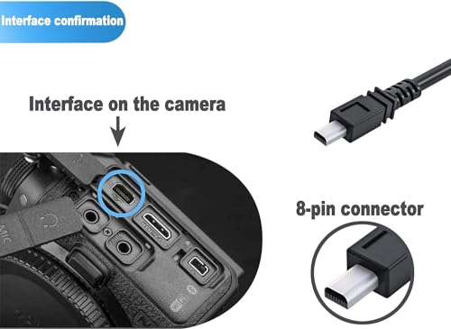 Master Cables Replacement USB Charging and Data Transfer Cable for Fuji FinePix Cameras (Supports Charging in Select Models) See Below for Compatible Cameras.