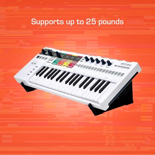 XTS Desktop Stand, Large 10.6" - 18.5" Size For Sampler / Synth / MIDI Controller / Drum Machine, Fits Akai MPC Live 3 & MPC Live 2 / Ableton Push 3 / Native Instruments Maschine and more, by Analog Cases - size: Large
