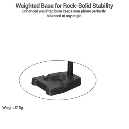 Dual Phone Holder Mount Suitable for iphone 17, 360 Degree Rotating Tablet and Phone Holder Mount, Foldable Phone Stand, Office Desk Accessories for iPhone 17 16 15 14 Pro Max Air, Galaxy S25