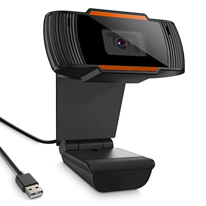 HyperGear HyperStream 1080P Webcam for PC and Laptop - USB HD Web Cam for Desktop Computer Camera, Streaming Camera for PC, Wide Angle External Webcam with Microphone for Gaming or Video Conference