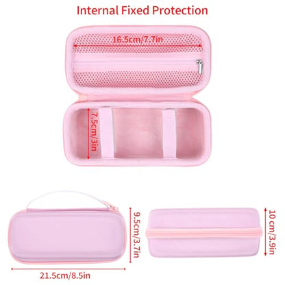 Storage Case Compatible with DJI Osmo Pocket 3 Creator Combo Vlogging Cameras (Pink Case) - color: Pink Case