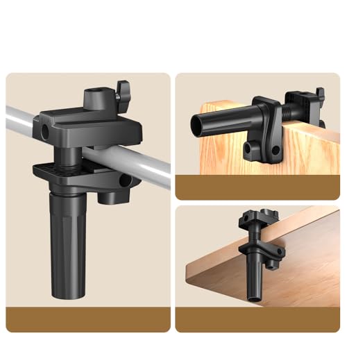 Microphone Stand Desk Clamp Replacement Professional Mic Stand Table Mount Clamp C Clip for Boom Arm Scissor Mic Stands Suspension Scissor Arm Camera Mount Overhead Articulating Phone Arm Stand