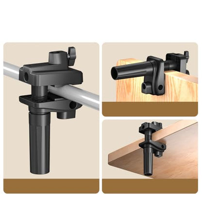 Microphone Stand Desk Clamp Replacement Professional Mic Stand Table Mount Clamp C Clip for Boom Arm Scissor Mic Stands Suspension Scissor Arm Camera Mount Overhead Articulating Phone Arm Stand