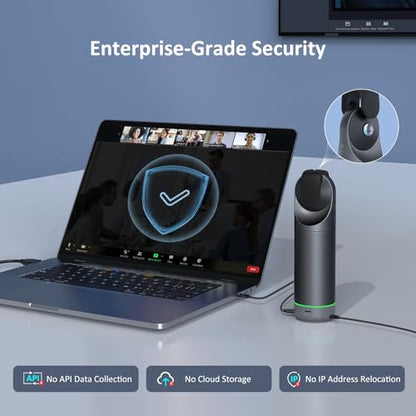 NexiGo Meeting 360 Ultra (Gen 3), Enhanced All-in-One Conference Camera System, Multi-Camera Setup, 8K Capture, AI-Powered Framing and Auto Tracking, for Medium to Large Meeting Rooms - style: Meeting 360 Ultra