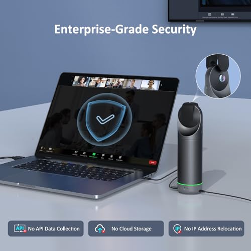 NexiGo Meeting 360 Ultra (Gen 3), Enhanced All-in-One Conference Camera System, Multi-Camera Setup, 8K Capture, AI-Powered Framing and Auto Tracking, for Medium to Large Meeting Rooms - style: Meeting 360 Ultra