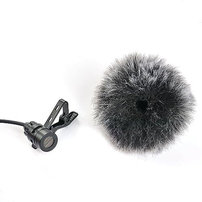 Ruittos 5 Packs Lavalier Microphone Wind Screen Furry Muffs Diameter 1cm Fits Most Lapel Clip Lav. Mini Lapel Microphone Dead Cat Windscreens (10pcs deadcates) - style: 10pcs deadcates