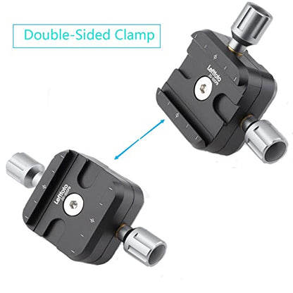 Quick Release Clamp for Arca Swiss RRS Rail Plate Nodal Slide Rail Clamp Subtend/Bidirectional Adjustable Double-Sided