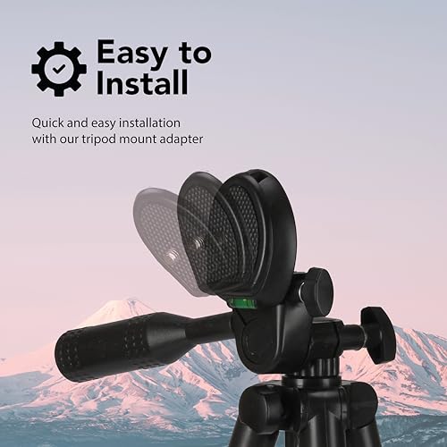 Foto&Tech 2 Pieces 27mm Tripod Quick Release Plate, Camera Mounting Adapter, Replacement Parts for Tripod, Compatible with Sunpak 50” AB-QR-50, TG-5060TR, ACUVAR 50" Inch - size: 27mm