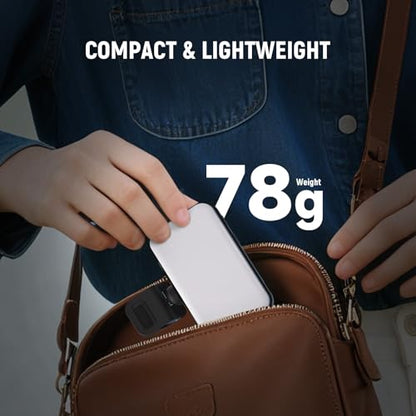 NEEWER Entry Level Version LED RGB Selfie Light, 91 LEDs Plastic Clip on Phone Fill Lighting for iPhone, 20 Effects CRI92 1000mAh, for Computer Webcam Laptop Zoom Video Conference Recording, N6C