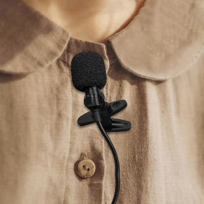 UPKOCH 10Pcs Lavalier Mic Clips Single Mount Microphone Holder Clips with Rotatable Design for Video Recording and Audio Use Secure Fit for Small Collar Mics