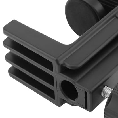 Desk Clamp, Plastic Bracket Stand, C-Clamp Base Holder, Table Mounting Clamp, Light Mounting Bracket Replacement Clip for Microphone Mic Arms Table Lamp Desktop (0.47" Hole Dia)