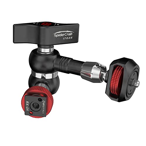 IFOOTAGE Magic Arm Clamp Adjustable Friction Power Articulating Magic Arm with 1/4" Thread Screw and Cold Shoe Mount for DSLR Camera Rig/Monitor/LED Lights (5.5Inc) - size: 5.5 inches