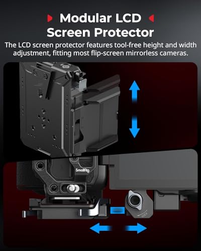 SMALLRIG V Mount Battery Plate with LCD Screen Protector, D-Tap & USB-C Supply, Compact Camera Video Rig for Mirrorless/DSLR, for NEEWER V Mount Battery PS099E - style: Plate