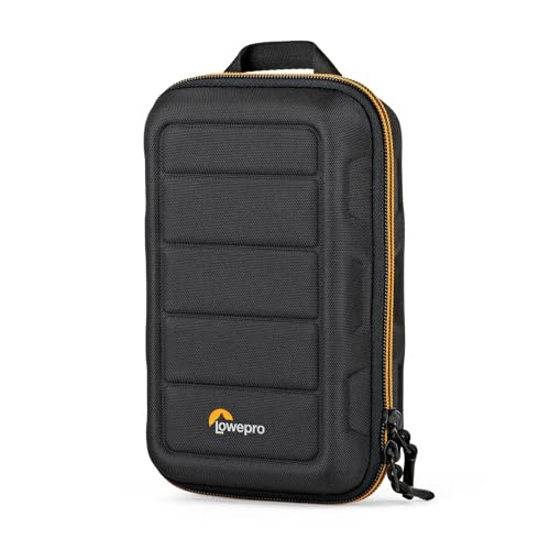Lowepro Hardside CS 60 Case for Small Drone, Mirrorless Cameras or 2 Action Cameras, 1-2 Lenses, Accessories, 14.00 x 8.51 x 22.71 cm, Black - size: Hardside CS 60