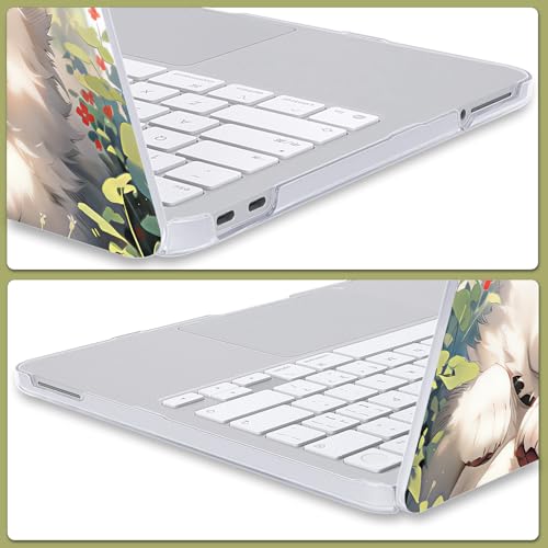 for 2026 Apple MacBook Neo 13 Inch Case A18 Pro A3404 with Hard Shell Keyboard Cover, Screen Protector, Silicone Dust Plugs and Webcam Privacy Cover, Cute Puppy - color: Dog