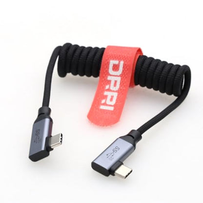 20Gbps USB-C 100W PD Fast Charging Cable for Sonys Alpha 1, A1, A6600, A6700, A7 III, A7 IV, A7C, A7R III, A7R IV, A7R V, A7S III, A9, A9 II, FX3, FX30 iPhone 15Pro MacBooks Pro Samsung Galaxy - color: Black, size: Left-right angle