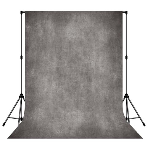 Photo Photography Backdrops for Photoshoot, Professional Portrait Background for Photography Props Booth Studio Grey 8x10ft - color: Grey, size: 8x10ft