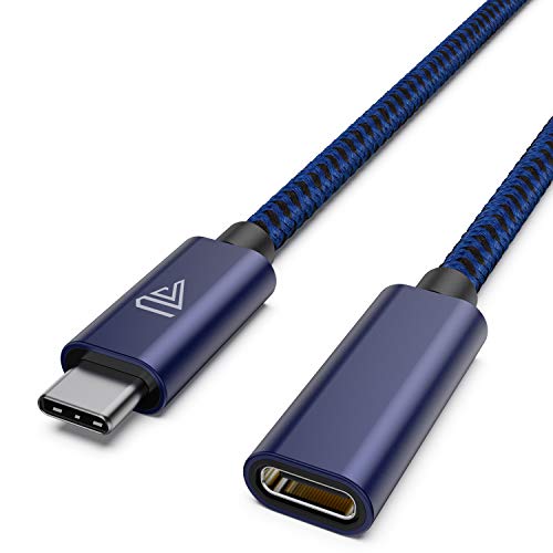 Faracent USB C Extension Cable (10Gbps), USB 3.2 Type C Male to Female Extension Charging Sync for iPhone 17 16 15 Pixel PSVR2 MacBook Air Pro/New iPad Dell XPS Surface Book 6ft Blue - color: Blue, size: 6ft*1