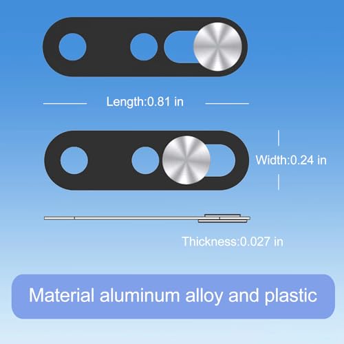 Front Camera Cover,Camera Cover Compatible with iPhone17/17Air/17Pro/17ProMax/16Pro Max/16Pro /16Plus/16/15Pro Max/15Pro/15Plus/15/14Pro/14Pro Max,Camera Protector Protect Privacy and Security(Silver) - color: Silver