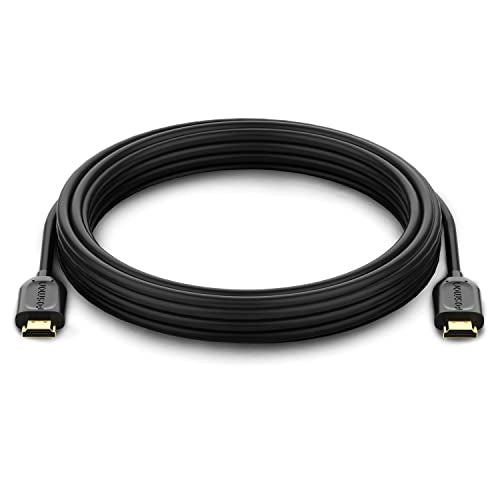 Fosmon 4K HDMI Cable 10FT/3M, HDMI 2.0 Cable 4K@60Hz/2160p Support 18Gbps, HDCP, 3D, ARC, Dolby TrueHD, 30AWG Compatible with UHD TV, PC Monitor, Console, PS4, PS5, Xbox 360/One/X/S, Nintendo Switch - size: 10FT, style: 4K