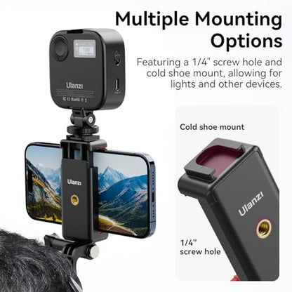 ULANZI Phone Chest and Head Mount Kit for POV Sets - Hands Free Phone Holder Support Vertical Shots, Compatible with iPhone, GoPro Hero, DJI Osmo Action, Insta360, Smartphones