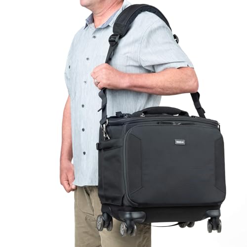 Think Tank Airport Navigator V2, 4 Spinner Wheel Rolling Carry-On Case for Camera, Photography and Video Equipment for Travel