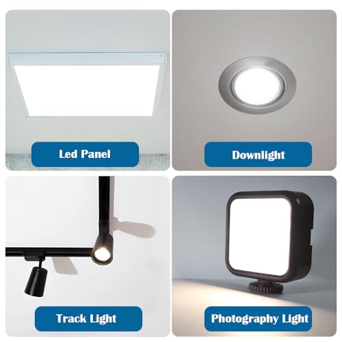 LED Light Diffuser Board Diffusion Cover Sheet Anti-Glare for Soften Ceiling Light LED Downlight, Spotlight, Led Panel, Track Light (11.8x23.6x0.039in)