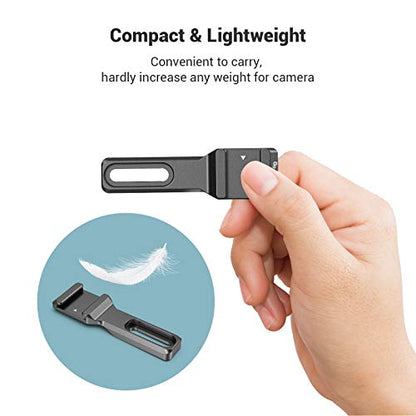 SMALLRIG Cold Shoe Extension, Outrigger Shoe Mount Adapter for Microphone, EVF and Camera Accessories - 2879