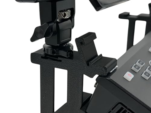Combo Stand for Osee GoStream Deck and Multiple Cold Shoe Attachment Slots (6), Easy Install, Slide On Design, Non-Slip Feet