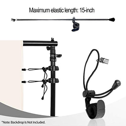 EMART Photography Backdrop Stand, 8 x 8 ft Adjustable Photo Background Holder, Back Drop Banner Support Frame Kit for Photoshoot Video Studio, Birthday Party - size: 8x8ft